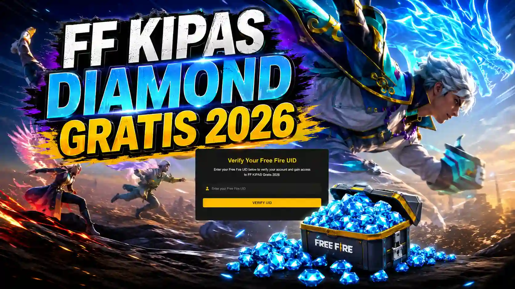 Fakta Kipas FF Diamond Gratis: Risiko Banned &amp; Cara Aman Top Up