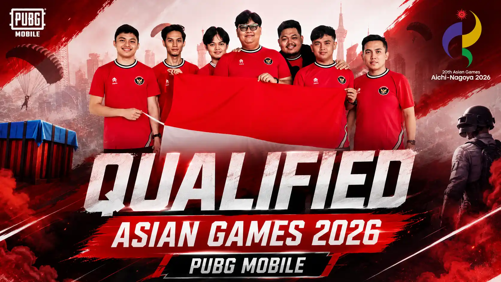 Timnas PUBGM Indonesia Lolos Asian Games 2026! Cek Jadwal Main Event &amp; Link Nonton
