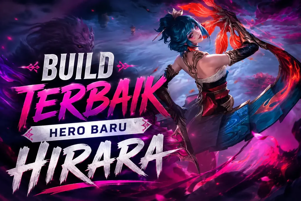 Hero Hirara ML — Assassin Season 41 Mobile Legends dengan kipas kembar Kaerazu dan Meisen-e