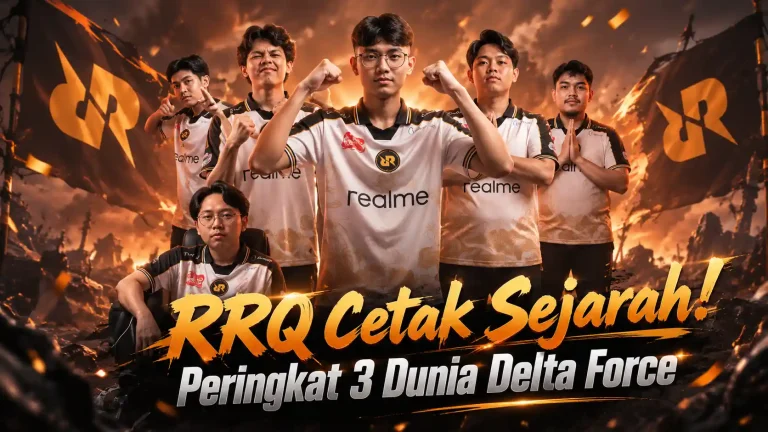 RRQ Delta Force Invitational Warfare 2026 finis peringkat 3 dunia