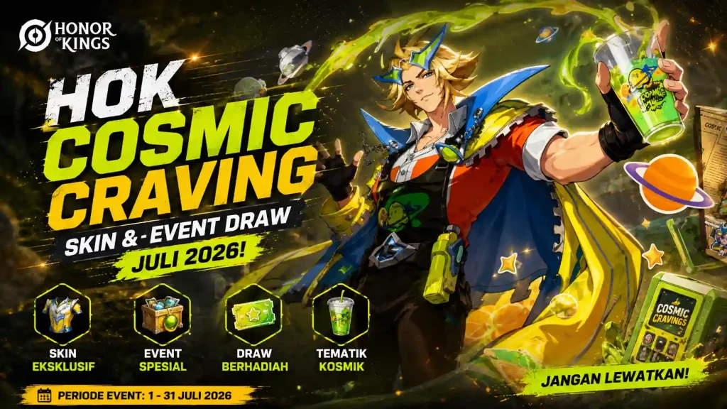 HOK Skin & Event Draw Juli 2026