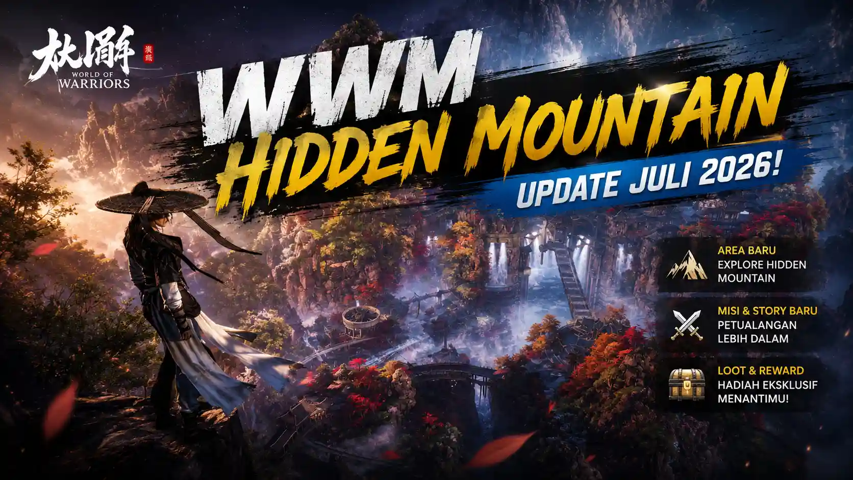 Where Winds Meet Hidden Mountain: Panduan Lengkap Update Juli 2026!