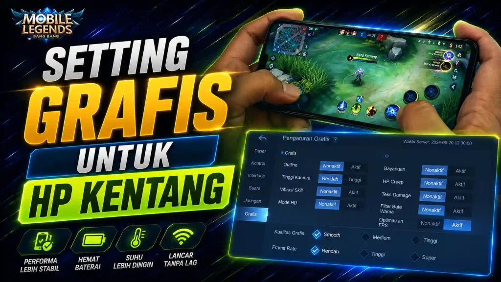 Setting Grafis untuk HP Kentang