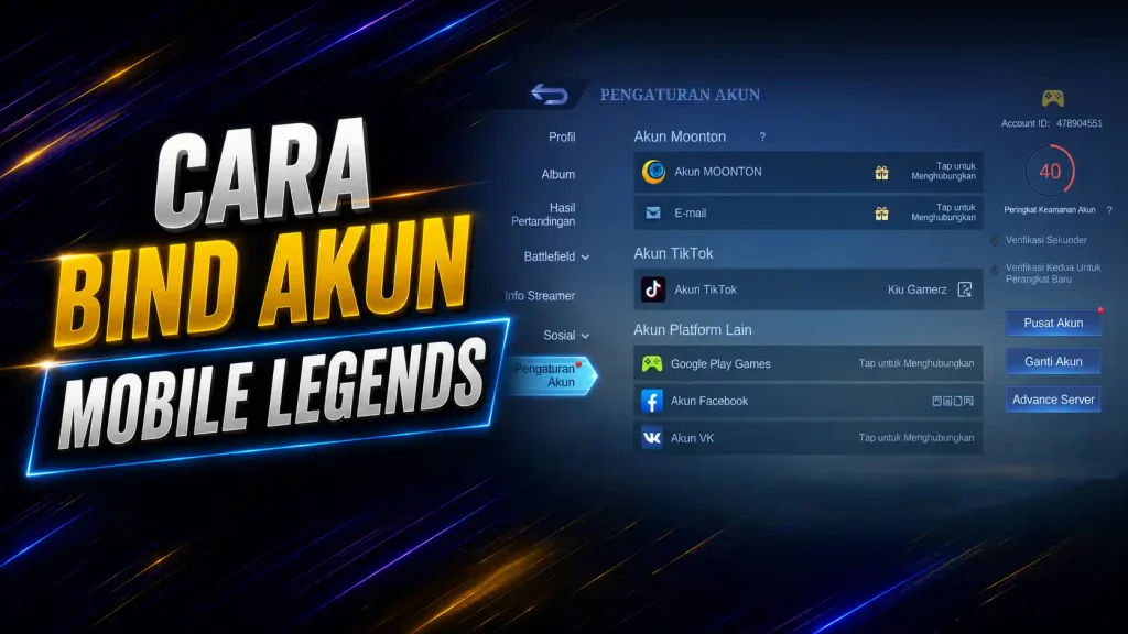 cara bind akun mlbb