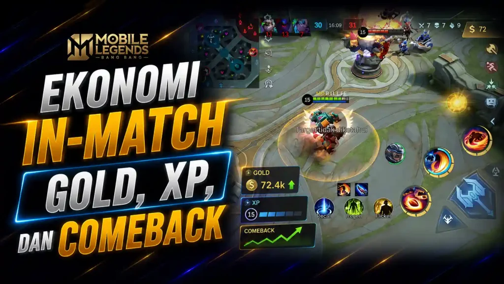 comeback gold exp lane mobile legend