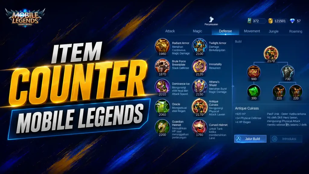 item counter mobile legends