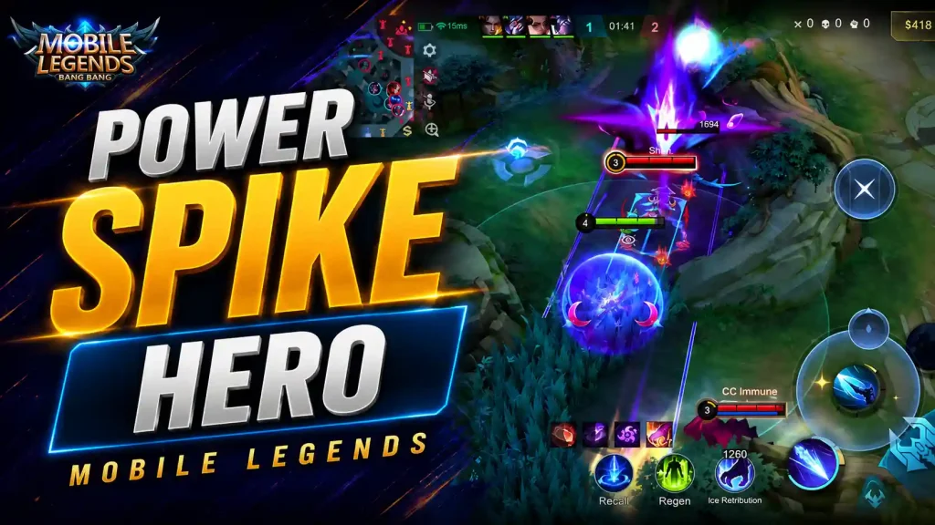 power spike mobile legends