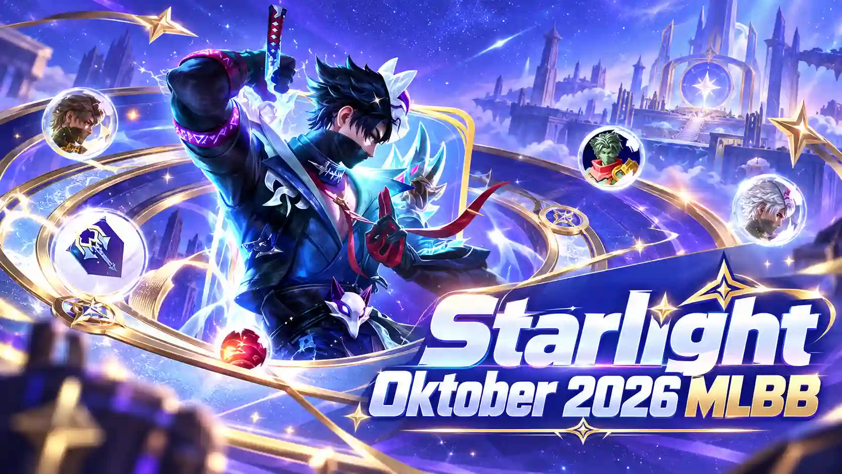 Starlight Oktober 2026 MLBB: Hayabusa Kitsune’s Shadow, Harga & Reward