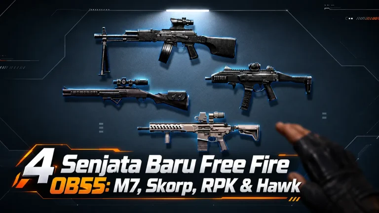 free fire update senjata